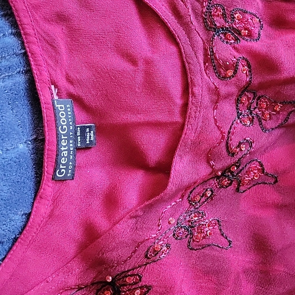 Maroon Greater Good Dress - Picture 4 of 4